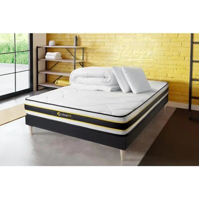 Sleepfit Set Letto Completo - 140x190 Molle e Memory Foam Sleepfit Set Letto Completo - 140x190 Molle e Memory Foam