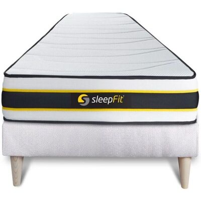 Sleepfit - Modèle FLEXENS90200SKB - Ensemble de lit 90x200cm - Blanc - Publicité Sleepfit - Modèle FLEXENS90200SKB - Ensemble de lit 90x200cm - Blanc - Publicité