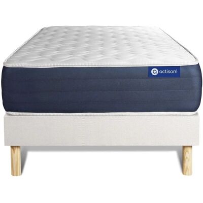 ACTISOM Materasso Reversibile e Base con Doghe - 90x200cm ACTISOM Materasso Reversibile e Base con Doghe - 90x200cm