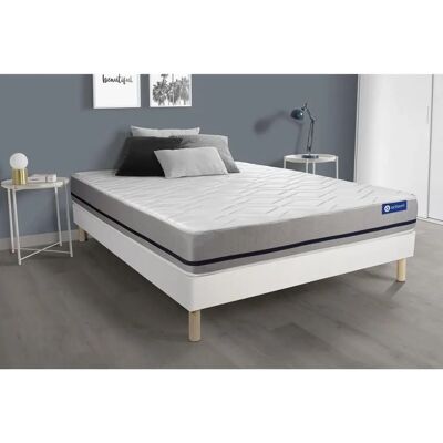 Kit Materasso ACTISOM - 90x200cm Bianco Zone di Comfort Reversibili Kit Materasso ACTISOM - 90x200cm Bianco Zone di Comfort Reversibili