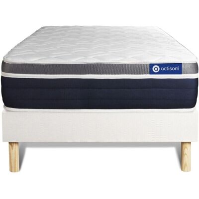 Set Materasso ACTISOM ACTILATEX CONFORT - Schiuma memory & lattice - 90x200cm Set Materasso ACTISOM ACTILATEX CONFORT - Schiuma memory & lattice - 90x200cm