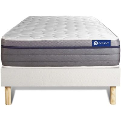 Ensemble Matelas Mémoire de Forme et Sommier ACTISOM ZEN 90x200 - Publicité Ensemble Matelas Mémoire de Forme et Sommier ACTISOM ZEN 90x200 - Publicité