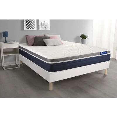 ACTISOM ACTIMEMO CONFORT Matelas en Mousse à Mémoire 200x200 - Kit Sommier - Publicité ACTISOM ACTIMEMO CONFORT Matelas en Mousse à Mémoire 200x200 - Kit Sommier - Publicité