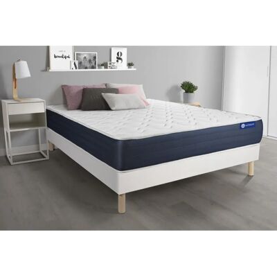 ACTISOM Marque Française Matelas à Mémoire de Forme 140x200 - Ensemble Matelas et Sommier - Publicité ACTISOM Marque Française Matelas à Mémoire de Forme 140x200 - Ensemble Matelas et Sommier - Publicité