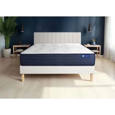 Ensemble Matelas et Sommier ACTISOM - 200x200 - Blanc - Publicité Ensemble Matelas et Sommier ACTISOM - 200x200 - Blanc - Publicité