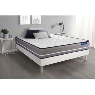 Ensemble Matelas à Mémoire et Sommier ACTISOM - 140x200cm - Publicité Ensemble Matelas à Mémoire et Sommier ACTISOM - 140x200cm - Publicité