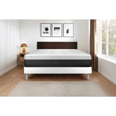 Matelas hybride VITALIT 140x190cm - Soutien et respirabilité - Publicité Matelas hybride VITALIT 140x190cm - Soutien et respirabilité - Publicité