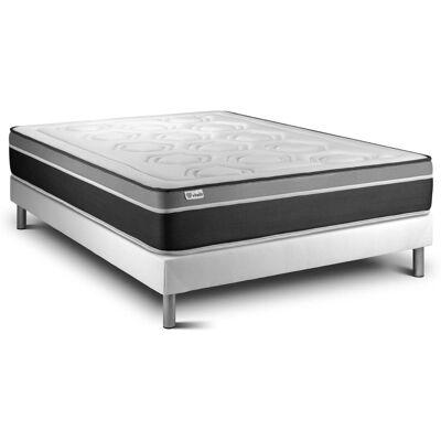 Matelas hybride Vital Care 26cm mémoire et ressorts - Publicité Matelas hybride Vital Care 26cm mémoire et ressorts - Publicité