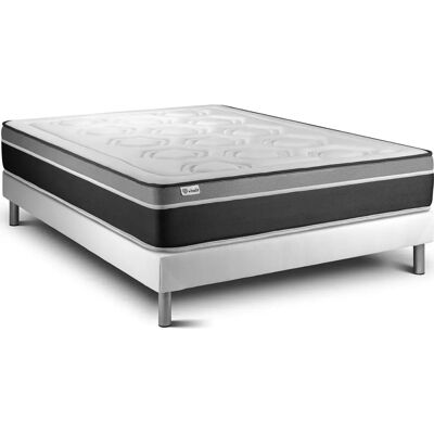 Ensemble Matelas Hybride et Sommier Vital Care 140x190 - Publicité Ensemble Matelas Hybride et Sommier Vital Care 140x190 - Publicité