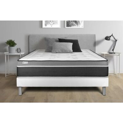 Matelas hybride Vital Care avec mousse à mémoire - 90x200cm - Ensemble de lit - Publicité Matelas hybride Vital Care avec mousse à mémoire - 90x200cm - Ensemble de lit - Publicité