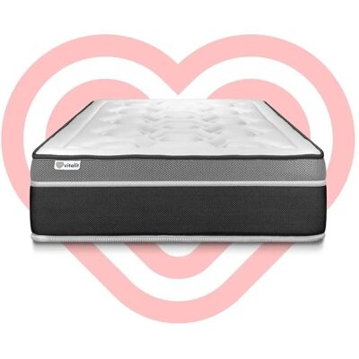 Matelas hybride Vital Care 90x200cm - Matelas - Publicité Matelas hybride Vital Care 90x200cm - Matelas - Publicité