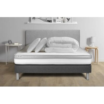 Ensemble de Lit Complet Vital Relax - 140x200cm - Publicité Ensemble de Lit Complet Vital Relax - 140x200cm - Publicité