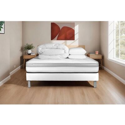 Conjunto de Cama Vital Relax - Colchón 180x200cm + Somier + 2 Almohadas + Edredón Conjunto de Cama Vital Relax - Colchón 180x200cm + Somier + 2 Almohadas + Edredón