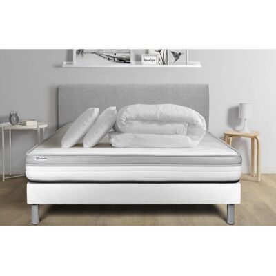 Ensemble de lit Vital Relax 140x200 - Matelas en mousse & Sommier - Publicité Ensemble de lit Vital Relax 140x200 - Matelas en mousse & Sommier - Publicité