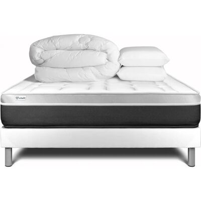 Conjunto Completo Vital Soft - Colchón de Espuma Viscoelástica 160x200cm Conjunto Completo Vital Soft - Colchón de Espuma Viscoelástica 160x200cm
