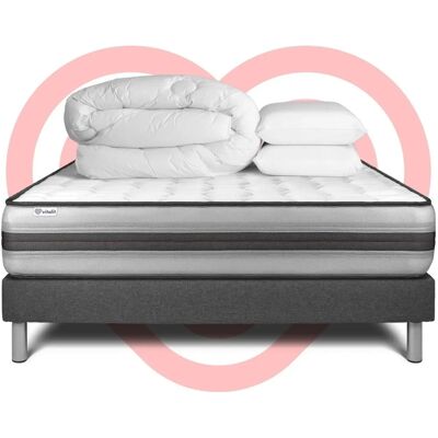 Conjunto de Cama Híbrido Vitalpower Recover - 160x200cm Conjunto de Cama Híbrido Vitalpower Recover - 160x200cm