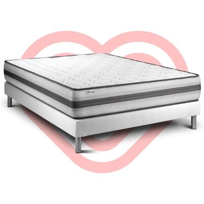 Conjunto de Cama Vitalit - Híbrido con Espuma de Memoria y Muelles Conjunto de Cama Vitalit - Híbrido con Espuma de Memoria y Muelles