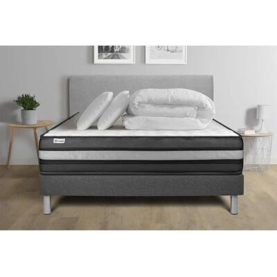 Set de Cama de Espuma de Memoria Vital Power Zen - 24cm de grosor Set de Cama de Espuma de Memoria Vital Power Zen - 24cm de grosor