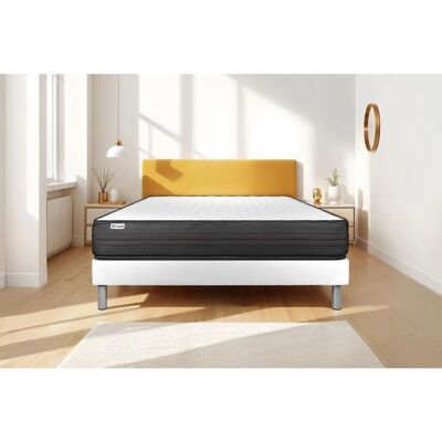 Vitalit Blanco 180x200 Colchón de Espuma Viscoelástica y Somier Vitalit Blanco 180x200 Colchón de Espuma Viscoelástica y Somier