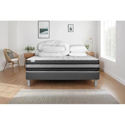 Pack Complet Vitalspring Zen 160x200cm - Publicité Pack Complet Vitalspring Zen 160x200cm - Publicité