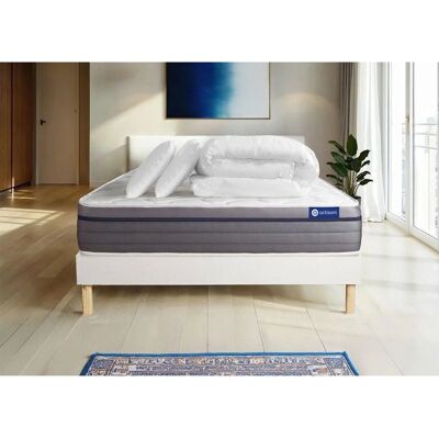 Completo Letto ACTISOM con Materasso in lattice e Memory Foam - 160x200cm Completo Letto ACTISOM con Materasso in lattice e Memory Foam - 160x200cm