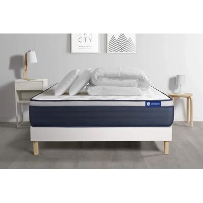 Ensemble Matelas Actilatex MAX - Mousse, Latex, 200x200cm - Publicité Ensemble Matelas Actilatex MAX - Mousse, Latex, 200x200cm - Publicité