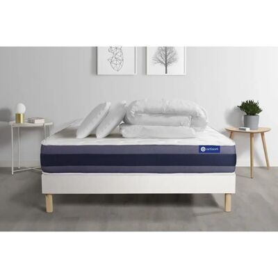 Juego de cama ACTISOM de látex, memoria y alta densidad - 160x200cm Juego de cama ACTISOM de látex, memoria y alta densidad - 160x200cm