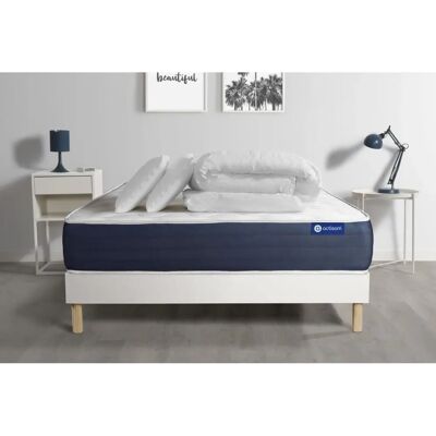 Set Materasso in Lattice e Memory Foam ACTISOM - 160x200cm Set Materasso in Lattice e Memory Foam ACTISOM - 160x200cm