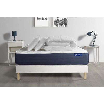 Set Completo de Colchón de Látex y Espuma de Memoria ACTISOM - 140x190cm Set Completo de Colchón de Látex y Espuma de Memoria ACTISOM - 140x190cm