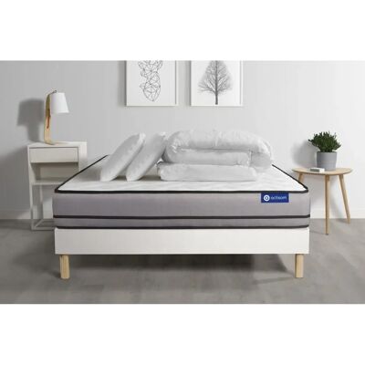 ACTISOM Actilatex Notte - Set letto e materasso - Bianco - 180x200cm ACTISOM Actilatex Notte - Set letto e materasso - Bianco - 180x200cm