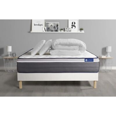 ACTISOM Materasso in schiuma memory 180x200 - Set letto ACTISOM Materasso in schiuma memory 180x200 - Set letto