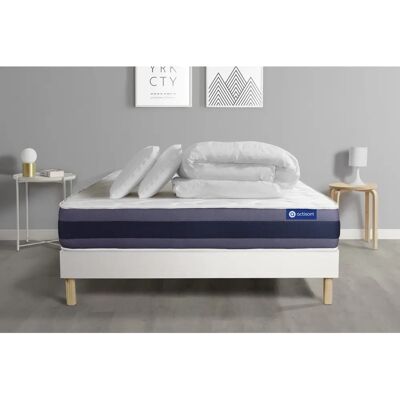Set Letto Premium ACTISOM - Schiuma Memory 140x200, 5 Zone Set Letto Premium ACTISOM - Schiuma Memory 140x200, 5 Zone
