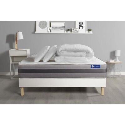 ACTISOM ACTIMEMO RELAX Matelas en Mousse à Mémoire - Pack Lit - Publicité ACTISOM ACTIMEMO RELAX Matelas en Mousse à Mémoire - Pack Lit - Publicité