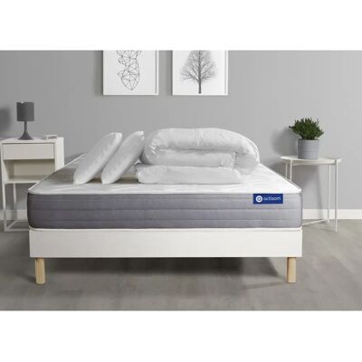 Set Materasso in Schiuma di Memoria ACTISOM - 140x200cm - 5 Zone Set Materasso in Schiuma di Memoria ACTISOM - 140x200cm - 5 Zone
