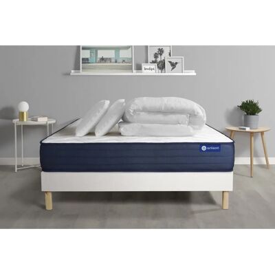 Set Materasso ACTISOM ACTIMEMO LIFE - Schiuma memory, 140x190 Set Materasso ACTISOM ACTIMEMO LIFE - Schiuma memory, 140x190
