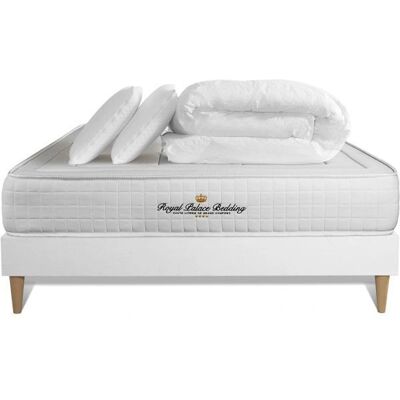 Royal Palace Bedding - Matelas en Mousse à Mémoire 140x190 - Pack Literie - Publicité Royal Palace Bedding - Matelas en Mousse à Mémoire 140x190 - Pack Literie - Publicité