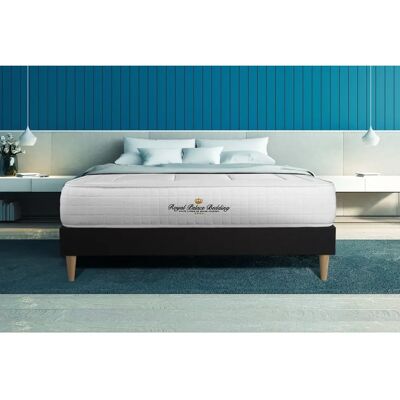 Ensemble Matelas à Mémoire de Forme et Sommier Royal Palace Bedding - Noir - Publicité Ensemble Matelas à Mémoire de Forme et Sommier Royal Palace Bedding - Noir - Publicité