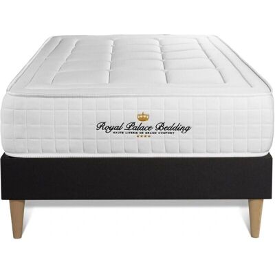 Royal Palace Bedding - Ensemble Matelas et Sommier - Mémoire de forme 90x190cm - Publicité Royal Palace Bedding - Ensemble Matelas et Sommier - Mémoire de forme 90x190cm - Publicité
