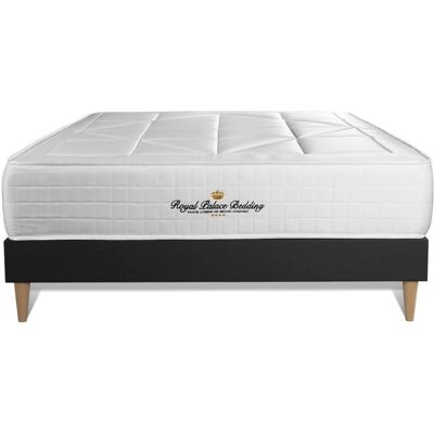 Matelas Windsor Royal Palace Bedding à ressorts ensachés - 26cm - Noir - Publicité Matelas Windsor Royal Palace Bedding à ressorts ensachés - 26cm - Noir - Publicité