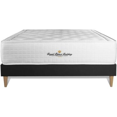 Kit Literie Royal Palace Bedding - Noir - Mousse à Mémoire, 180x200 cm - Publicité Kit Literie Royal Palace Bedding - Noir - Mousse à Mémoire, 180x200 cm - Publicité