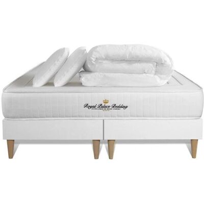 Royal Palace Bedding - Confezione Materasso e Base letto - Bianco - Set letto e materasso Royal Palace Bedding - Confezione Materasso e Base letto - Bianco - Set letto e materasso