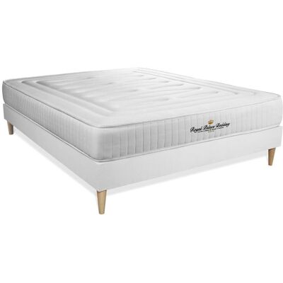 Royal Palace Bedding - Modello Lancaster - Materasso in memory foam, Bianco - Letto Royal Palace Bedding - Modello Lancaster - Materasso in memory foam, Bianco - Letto