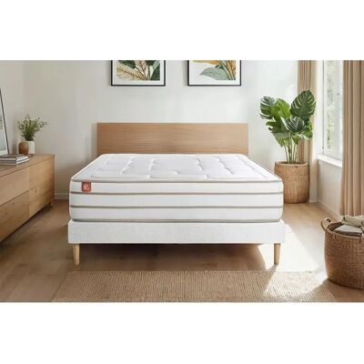 Matelas en mousse à mémoire de forme Marmottes & Co 90x190cm - Confort Écologique - Publicité Matelas en mousse à mémoire de forme Marmottes & Co 90x190cm - Confort Écologique - Publicité