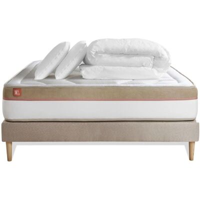 Ensemble de Lit Mémoire de Forme Le Cosy - 180x200cm, Complet - Publicité Ensemble de Lit Mémoire de Forme Le Cosy - 180x200cm, Complet - Publicité