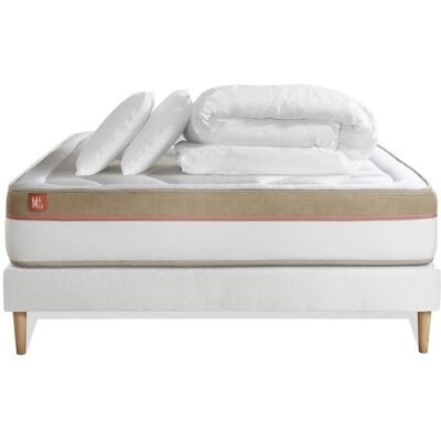 Ensemble de lit complet Le Cosy - Matelas mémoire 180x200cm - Publicité Ensemble de lit complet Le Cosy - Matelas mémoire 180x200cm - Publicité