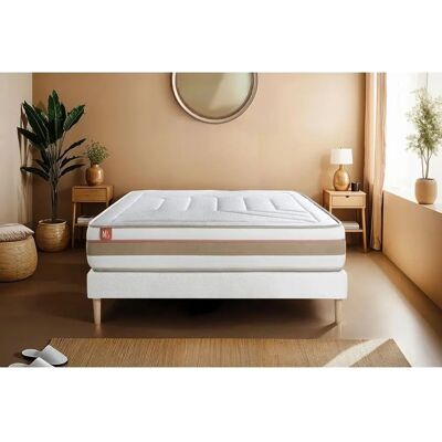 Marmottes & Co Douce 160x200cm Matelas à ressorts ensachés - Sommier et Matelas - Publicité Marmottes & Co Douce 160x200cm Matelas à ressorts ensachés - Sommier et Matelas - Publicité