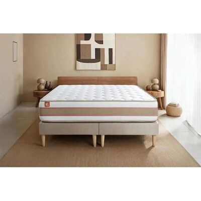 Marmottes & Co Matelas à ressorts ensachés et mémoire de forme - Linge de lit - Publicité Marmottes & Co Matelas à ressorts ensachés et mémoire de forme - Linge de lit - Publicité