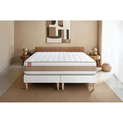 Marmottes & Co Matelas à mémoire de forme avec ressorts ensachés - 160x200cm - Publicité Marmottes & Co Matelas à mémoire de forme avec ressorts ensachés - 160x200cm - Publicité