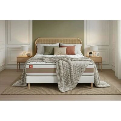 Matelas à ressorts ensachés de soutien Marmottes & Co - 90x190cm - Publicité Matelas à ressorts ensachés de soutien Marmottes & Co - 90x190cm - Publicité