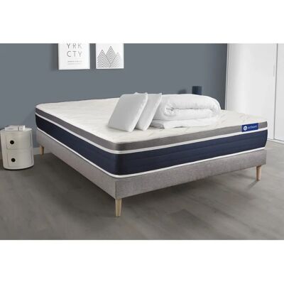 Completo Set Letto ACTISOM con Memory Foam e Molle - 140x190 Completo Set Letto ACTISOM con Memory Foam e Molle - 140x190